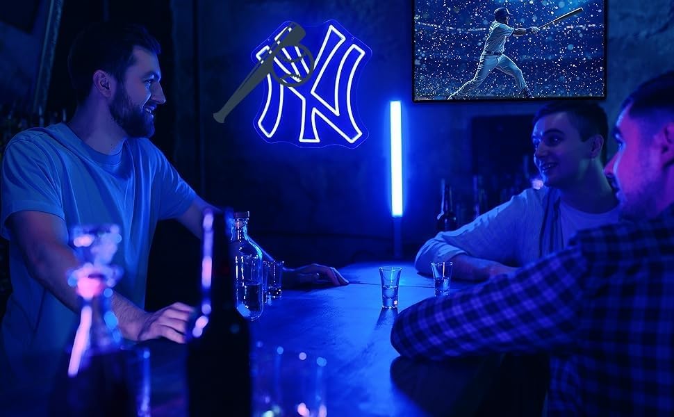 Neón Nueva York MLB