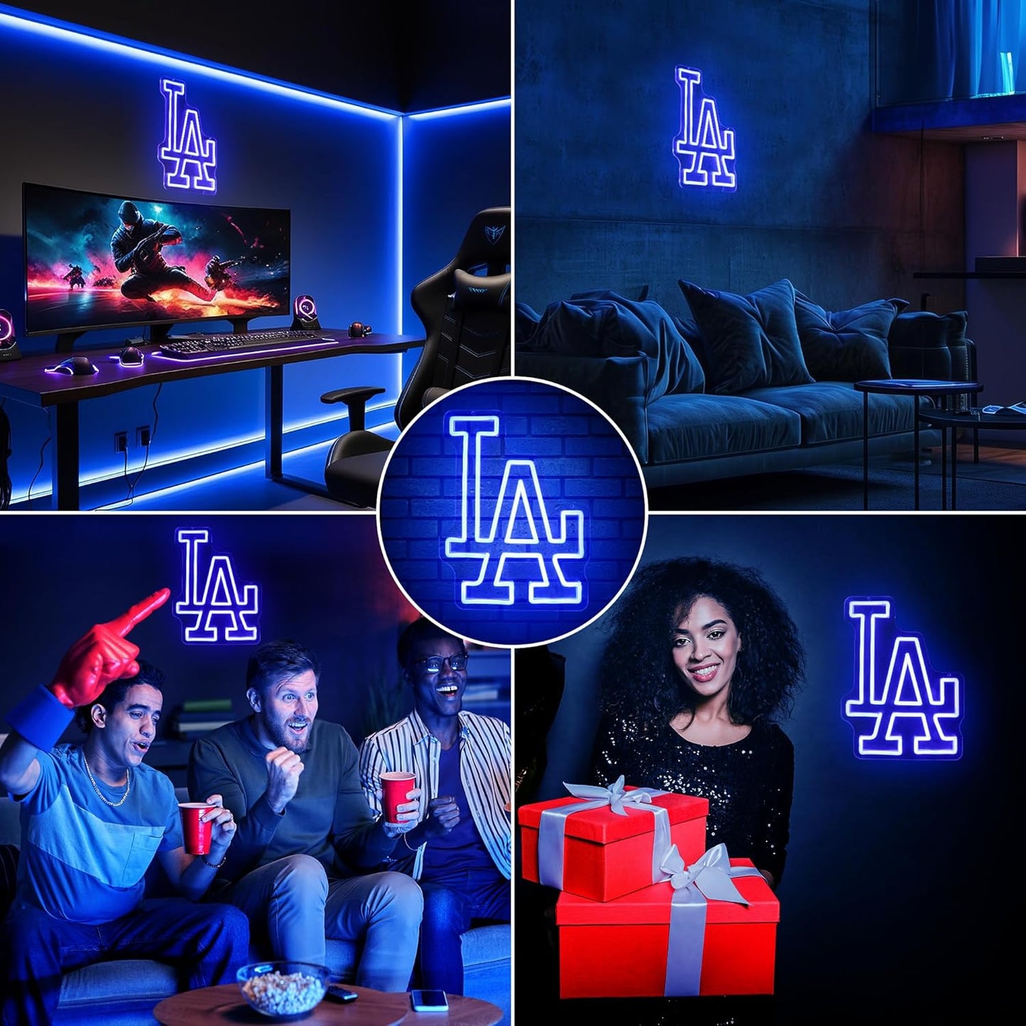 Neón Los Angeles MLB