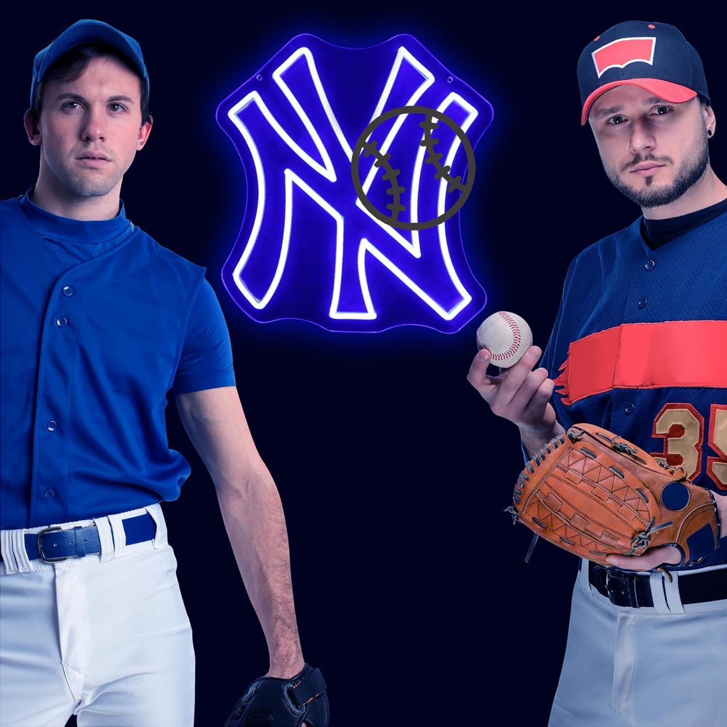 Neón Nueva York MLB