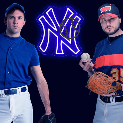 Neón Nueva York MLB