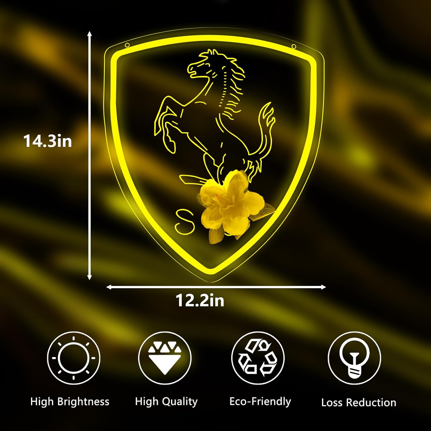 Neón Ferrari