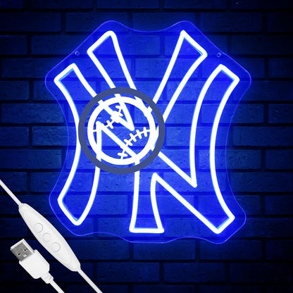 Neón Nueva York MLB