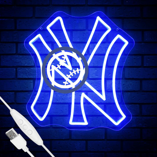 Neón Nueva York MLB