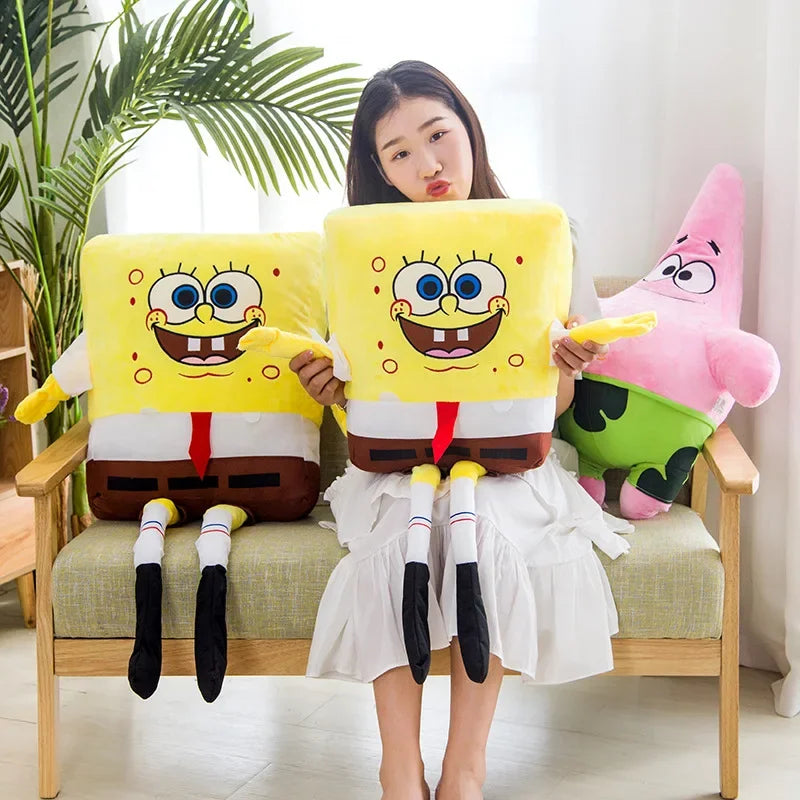 Peluches Bob Esponja y Patricio
