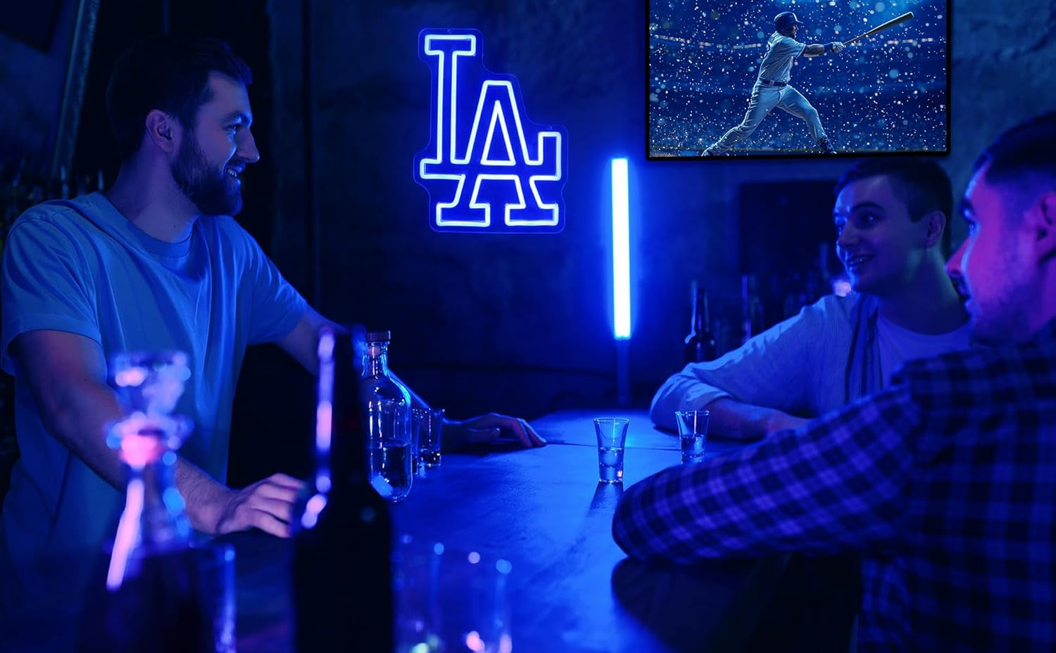Neón Los Angeles MLB
